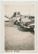 Vintage Snapshot Famous Hollywood Star Alice Faye Music 20th Century Fox CA 1941 picture