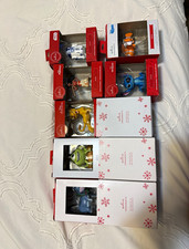Hallmark Disney Christmas Hanging Ornaments Lot of 7 R2-D2 Nemo Stitch Simba picture