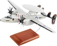 USN Northrop Grumman E-2D Hawkeye VAW-125 Desk Display 1/48 Model SC Airplane picture