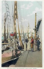 Getting Ready for Georges Nantucket MA Massachusetts picture
