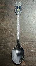 Vtg. Stockholm Silver Plate Souvenier Spoon 5