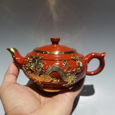 New Yixing Purple Clay Teapot Handmade Red Clay Chinese Style Tea Pot Home Use picture