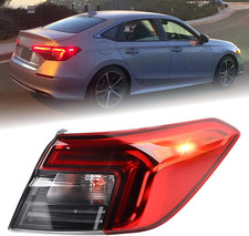 RH LH W/Side Marker Outer Tail Light Fit for 2022 2023 2024 Honda Civic Sedan LE picture