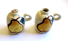 Vintage purington pear salt and peper shakers picture