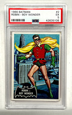 1966 Topps Batman #2 Robin-Boy Wonder PSA EX 5 picture