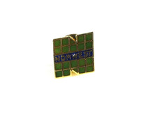 Vintage Norwest Bank Logo Enamel Lapel Pin Gold Tone Corporate Banking picture