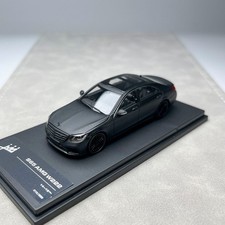 1:64 S65 AMG W222 Style Matte Black Alloy Die-Cast Model Car picture