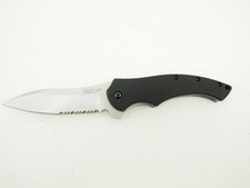 Kershaw 1940ST Drop Point Folding Knife Black / Silver Steel Blade picture