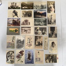 Lot of 26 Vintage & Antique Postcards The Golden Age European / South American picture