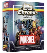 2026 TOPPS CHROME MARVEL COMICS MEGA BOX (56 Cards) Brand New Factory Sealed  picture