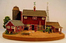 Danbury Mint THE OLD RED BARN Farm Building John Deere Licensed Collection picture