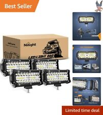Powerful LED Pods 6.5 Inch 120W Light Bar Spot Flood Combo - Off-road Lighting picture