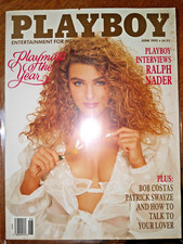 Playboy June 1992, Playmate of the Year, Ralph Nader, Bob Costas, VG Rare picture
