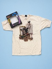Vintage 90s Art of Disney Walt Mickey Self Portrait T Shirt Large Boxed WDW picture