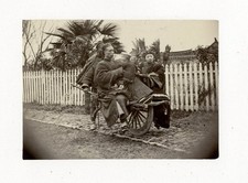 Photo William Saunders China Albumen Shanghai China 1870 picture