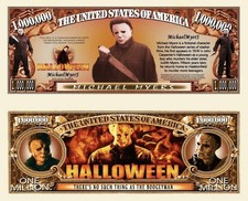 40 Pack Michael Myers Halloween Horror 1 Million Dollars Novelty Money picture