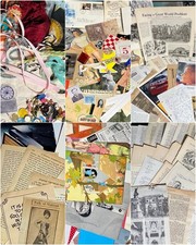 300+ JUNK JOURNAL VINTAGE & Modern Ephemera And MORE Mixed media SEE PICS picture