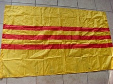VIETNAM WAR ARVN SOUTH VIETNAMESE ARMY LARGE FLAG *USED* picture