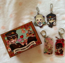 Jibaku Shounen Toilet-bound Hanako-kun Candy box and keychains bundle picture
