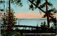 Wyoming, United States - Yellowstone Lake Postcard picture