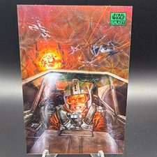 Topps 2006 Star Wars Galaxy Archives Luke Skywalker #58 Green /199 (020) picture