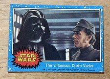 1977 Topps Star Wars Set-Break #  7 The Villainous Darth Vader (NM) picture