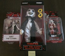 Terrifer Art the clown rare bundle, 2 Neca toys 1 Kidrobot picture