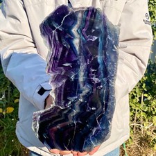 6.29LB Natural beautiful Rainbow Fluorite Crystal flake original stone specimen picture