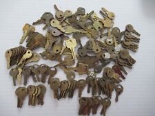 Lot of  Misc. Brass Color  Keys 2 + Pounds (LBS) picture