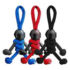 1-2PCS Biker Buddy Colours Handmade Paracord Keyring Keychain picture