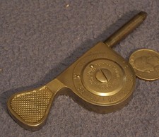 Henry DISSTON & Sons Speed Indicator Mechanical RPM Tachometer Patent 1905 picture