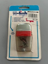VINTAGE NEW IN PACKAGE NEW VU-LIGHTER RED BAND FISH AMERICAN MADE picture
