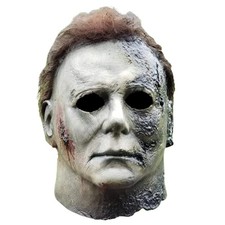 Michael Myers Halloween Scary Kills Horror Movie Cosplay Costume Latex Full Mask picture