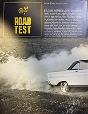 Road Test 1964 Mercury Comet Cyclone illustrated picture