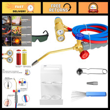 Brazing Torch Kit for MAPP Gas & Propane, Brass & Stainless Steel Cutting Torch picture