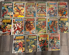 Marvel Comics Group Daredevil Bronze Age Mixed 16 issue lot. picture