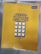 1997 Hughes Electronics Company Telephone Directory - Vintage Collectible picture