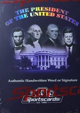 2020 POTUS A WORD FROM THE PRESIDENT; FACTORY SEALED BOX-1 WORD & RELIC PER BOX picture