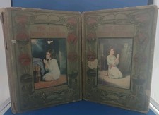 Vintage 1912 The New Bible Teacher Illustrated Old and New Testament 2 Book Lot picture