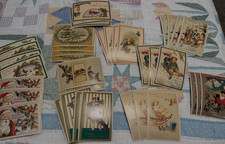 Vintage Christmas Nostalgic Post Cards 35 + Lillian Vernon kids dogs santa picture