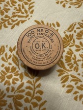 Vintage antique O.K. Paper Fasteners picture