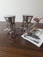 Michael Aram Fairy Tale Fairy Chariot Salt Pepper Shakers Rare w/ Original Tag picture