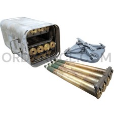 40mm Bofors 16-Cartridge Ammunition Storage Container AMMO WW2 Navy box rounds picture