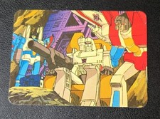 1985 Hasbro Transformers Series 1 Card #90 Thundercracker  picture