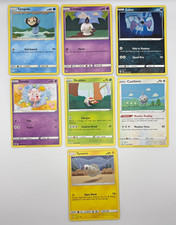 Pokémon TCG || 7 x Asako Ito Crochet Artwork Cards || English picture