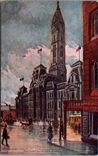 Artist PC Penn Square and Public Buildings, Philadelphia, Pennsylvania No 17 picture