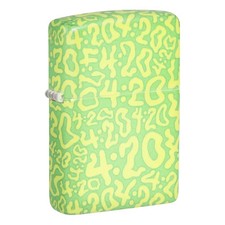 Zippo 47269, Always 4:20 Design, 540 Multi-Sided Windproof Lighter, NEW picture