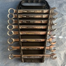 Craftsman 8-Piece Metric Wrench VA Set, 10mm-17mm with Storage Case, USA Forged picture
