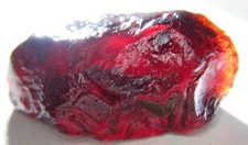 Deep Red Natural Facet Rough From Mozambique 15.95 Crt picture