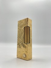 Dunhill Gas Lighter Roller Type Gold Logo Smoking Tobacco Vintage 6cm picture
